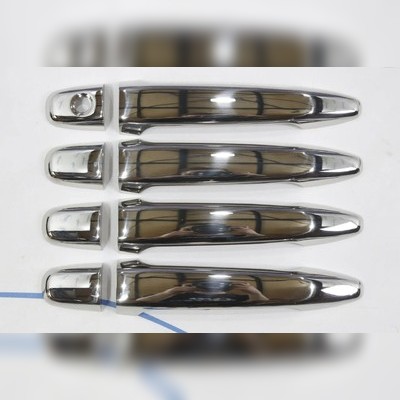 Накладки на дверные ручки Lexus GS 300 / 460 2006-2011 (нержавеющая сталь)