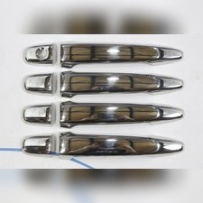 Накладки на дверные ручки Toyota Sienna 2004-2010 (нержавеющая сталь)