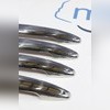 Накладки на дверные ручки Toyota Fortuner 2003-2009 (нержавеющая сталь)