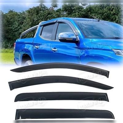 Дефлекторы, ветровики окон Mitsubishi L200 V 2015-2022