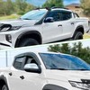 Дефлекторы, ветровики окон Mitsubishi L200 V 2015-2022