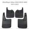 Брызговики Toyota Hilux Revo 2015-2022 комплект 4 шт "OEM" (длинные)
