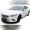 Накладка на решетку радиатора (верхняя) Mazda 6 III GJ 2012-2015 (нержавеющая сталь)