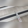 Багажник аэродинамический на интегрированные рейлинги Hyundai Palisade (серебро) с замком "Ace2"