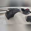 Багажник аэродинамический на интегрированные рейлинги Hyundai Palisade (серебро) с замком "Ace2"
