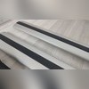 Багажник аэродинамический на интегрированные рейлинги Hyundai Palisade (серебро) с замком "Ace2"