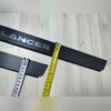 Накладки на пороги "Premium Carbon" Mitsubishi Lancer 2003-2007