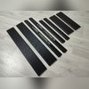 Накладки на пороги "Premium Carbon" Toyota Land Cruiser 200 2007-2021