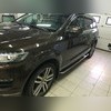 Дефлекторы боковых окон, дымчатые с хромированной окантовкой
