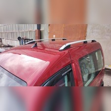 Рейлинги Volkswagen Caddy 2010-2019 (серебристые)