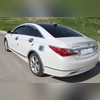 Молдинги на двери Hyundai Sonata VI 2009-2014 ( ABS хром)