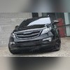 Решётка радиатора с сеткой (глянец под окрас, 1 полоса) KIA Sportage 2010-2013