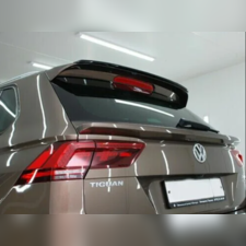 Спойлер Volkswagen Tiguan II 2019-нв (чёрный)