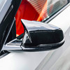 Накладки на зеркала BMW 2 (F44) 2019-2024 (чёрный глянец)