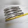 Накладки на ручки дверей Ford Fusion 2002-2012 (полированная нержавеющая сталь)