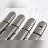 Накладки на ручки дверей Ford Fusion 2002-2012 (полированная нержавеющая сталь)