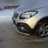 Защита переднего бампера, нижняя 42,4 мм Opel Mokka 2012-2016