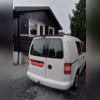 Спойлер Volkswagen Caddy 2005-2015 (чёрный) 2 части