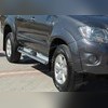 Комплект алюминиевых порогов, модель "Diamand Anatolia"