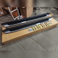 Пороги Haval Dargo 2022-нв (с алюминиевым усилителем)