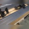 Пороги, подножки, ступени Land Rover Range Rover 2013-2021 (копия оригинала - OEM Style) с Надписью.