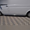 Комплект порогов из полированной нержавеющий стали, модель "Hector" (диаметр 60 мм)