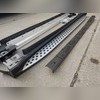 Комплект порогов Mercedes-Benz GL-class 2006 - 2012 (копия оригинала - OEM Style)