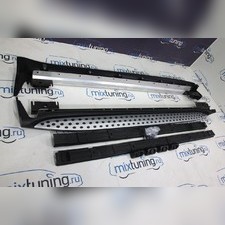 Комплект порогов Mercedes-Benz GL-class 2006 - 2012 (копия оригинала - OEM Style)