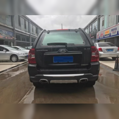 Накладка на задний бампер Kia Sportage 2007-2010