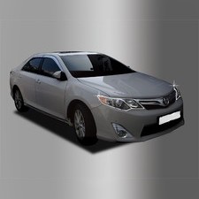 Накладки на передние фары Toyota Camry 2011-2017