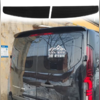 Спойлер Ford Transit Custom 2012-2022 (чёрный) 2 части