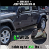 Пороги Jeep Wrangler JL 2018-2024 (4 двери)