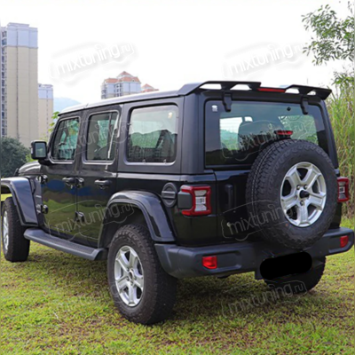 Спойлер Jeep Wrangler JK 2007-2017 (чёрный)
