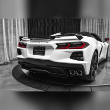 Спойлер Chevrolet Corvette C8 Z51 2020-нв (чёрный)