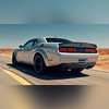 Спойлер Dodge Challenger 2015-2023 (SRT Hellcat Style) чёрный