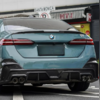 Спойлер BMW 5 G60 / G68 2023-нв (MP Style) чёрный