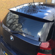 Спойлер BMW 1 E81 / E87 2004-2011 (чёрный)