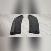 Элероны на задний бампер BMW X3 G01 2018-2021 (чёрный) 2 части