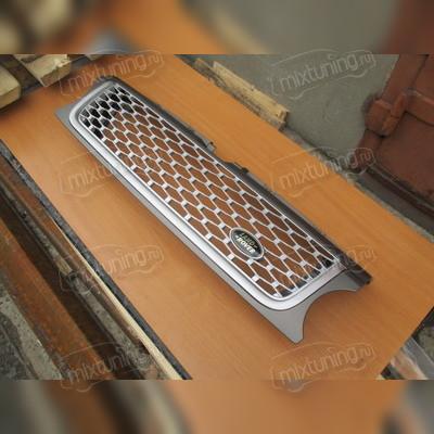 Решетка радиатора Range Rover Sport Autobiography (серая) "Эмблема в комплект не входит"