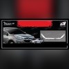 Дефлектор капота Hyundai ix35 2010-2015 ( ABS хром)