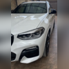 Накладки на зеркала BMW X6 G06 2019-нв (чёрные)