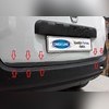 Накладка на кромку крышки багажника Renault Duster 2011-2017 (нержавеющая сталь)