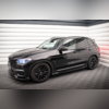 Пороги "Performance" Элероны на пороги BMW X3 G01 2018-2021 (чёрные)