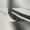 Сплиттер, диффузор, юбка переднего бампера BMW X3 G01 2018-2021 (4 части) чёрный