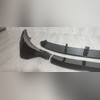 Сплиттер, диффузор, юбка переднего бампера BMW X3 G01 2018-2021 (4 части) чёрный