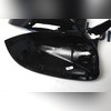 Накладки на зеркала BMW X3 G01 2017-2024 (чёрные)