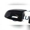 Накладки на зеркала BMW X3 G01 2017-2024 (чёрные)