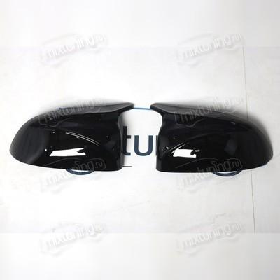Накладки на зеркала BMW X3 G01 2017-2024 (чёрные)