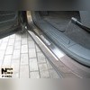 Накладки на пороги с названием модели автомобиля, серия "Premium" (нержавеющая сталь)