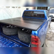 Крышка кузова трехсекционная Changan Hunter Plus 2023+ (алюминиевая с подсветкой)